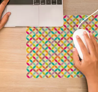 Podloga za miš obrasci vibrantni kutni uzorci - TenStickers