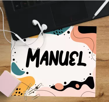 Podloga za miš s imenom s naglašenim imenom - TenStickers