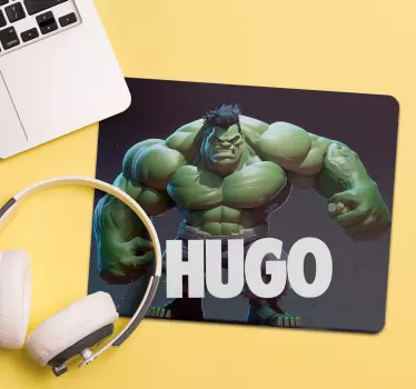 Podloga za miš s imenom superherojSuperheroj - TenStickers