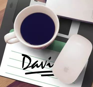 Prilagođene podmetače za miš za notepad - TenStickers