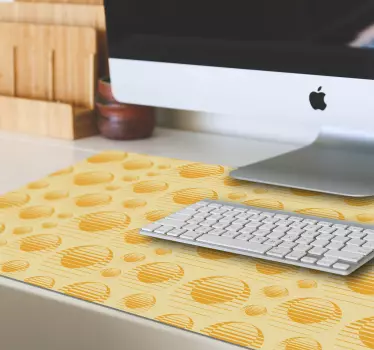 Retro sunce crtajte uzorke jastučića miša - TenStickers