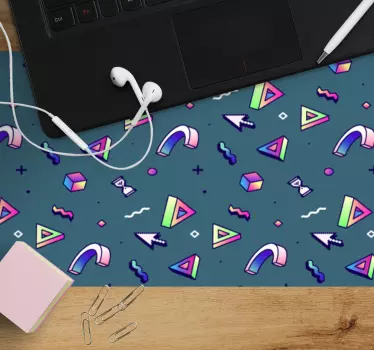 Retro vaporwave predmeti originalna podloga za miš - TenStickers