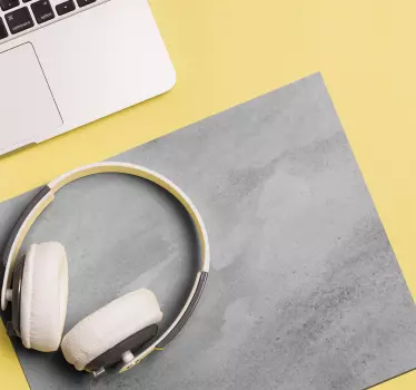 Siva originalna vinilna podloga za miš - TenStickers