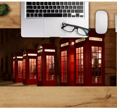 Telefonska govornica london city originalna podloga za miša - TenStickers