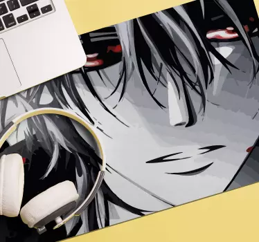 Zli anime momak anime miš prostirka - TenStickers