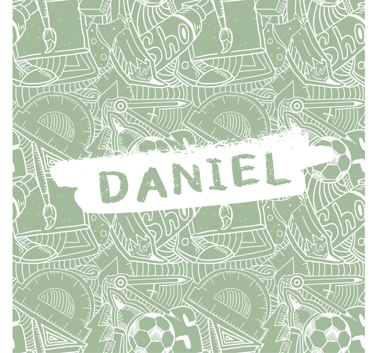 Rolo zavjese tinejdžerski zelena školska kreda - TenStickers