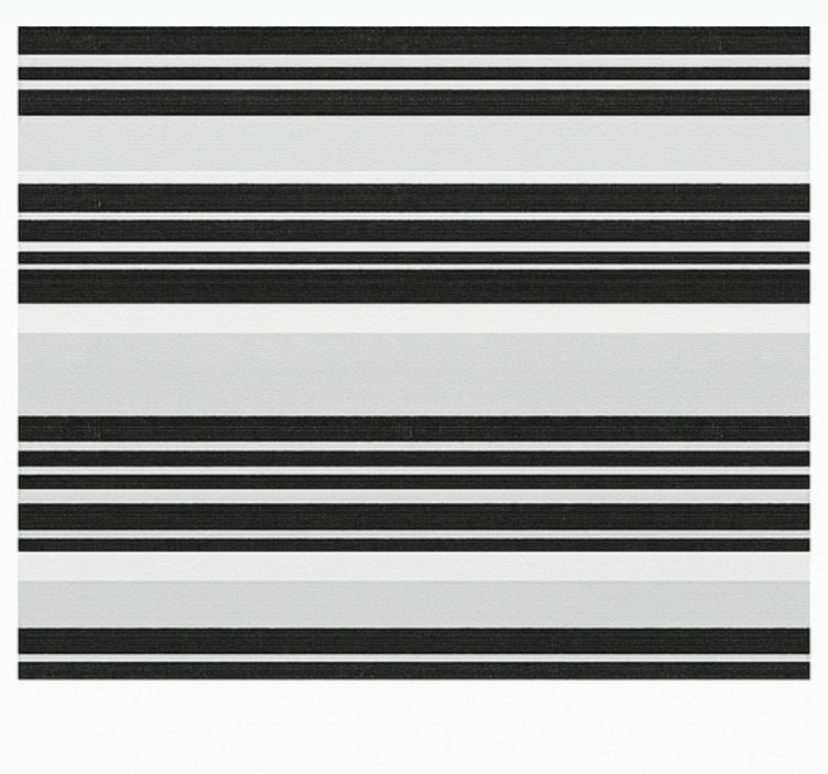 Rolo zavjese kupaonica righe bianco nero - TenStickers