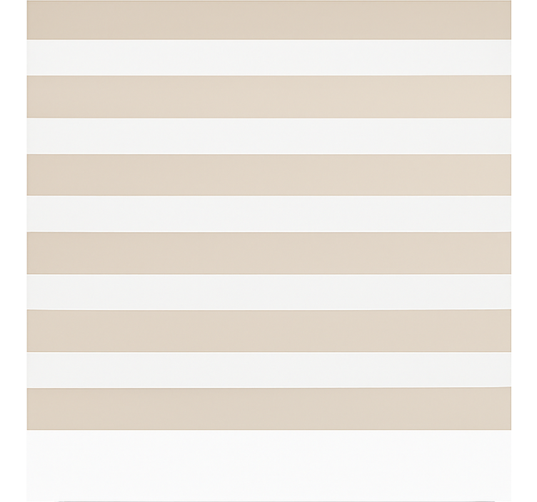 Rolo zavjese klasična krem i bijela horizontalna - TenStickers