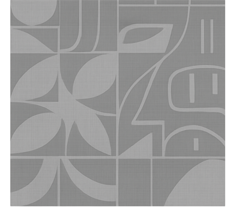 Sive zavjese apstraktni moderni uzorak - TenStickers