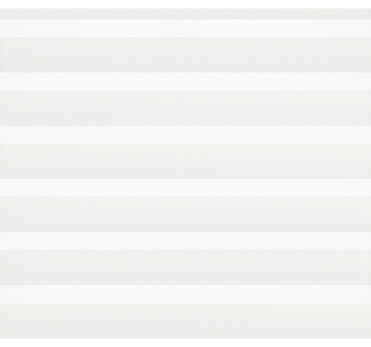 Zavjese za dnevni boravak bijele vodoravne pruge - TenStickers