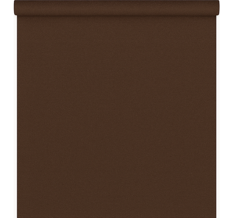 Zavjese za dnevni boravak tamnosmeđa monokromatska - TenStickers