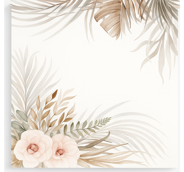 Zavjese za dječju sobu boho cvjetni dizajn - TenStickers