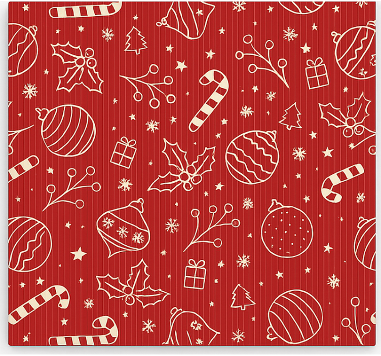 Zavjese za dnevni boravak uzorak crvendaća - TenStickers