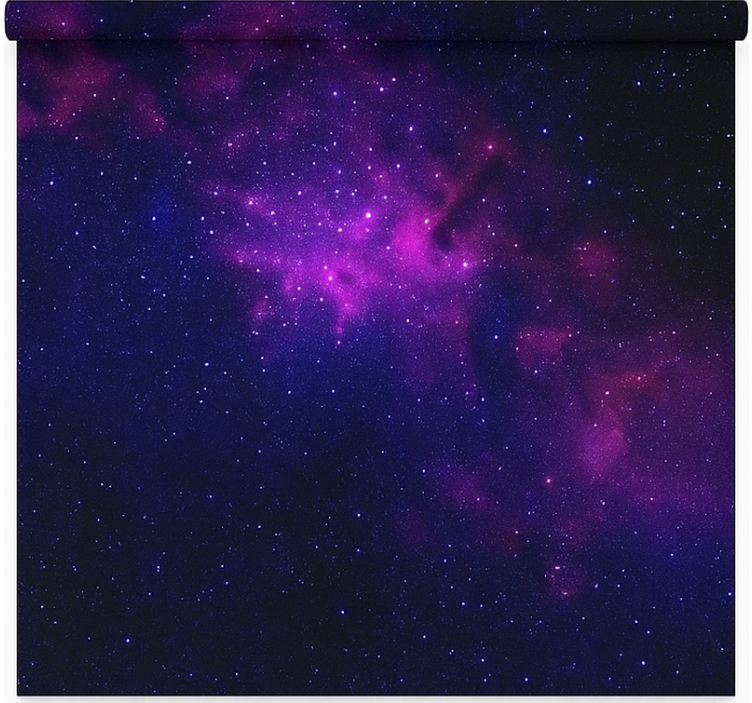 Rolo zavjese tinejdžerski ljubičasta galaksija zvijezda - TenStickers