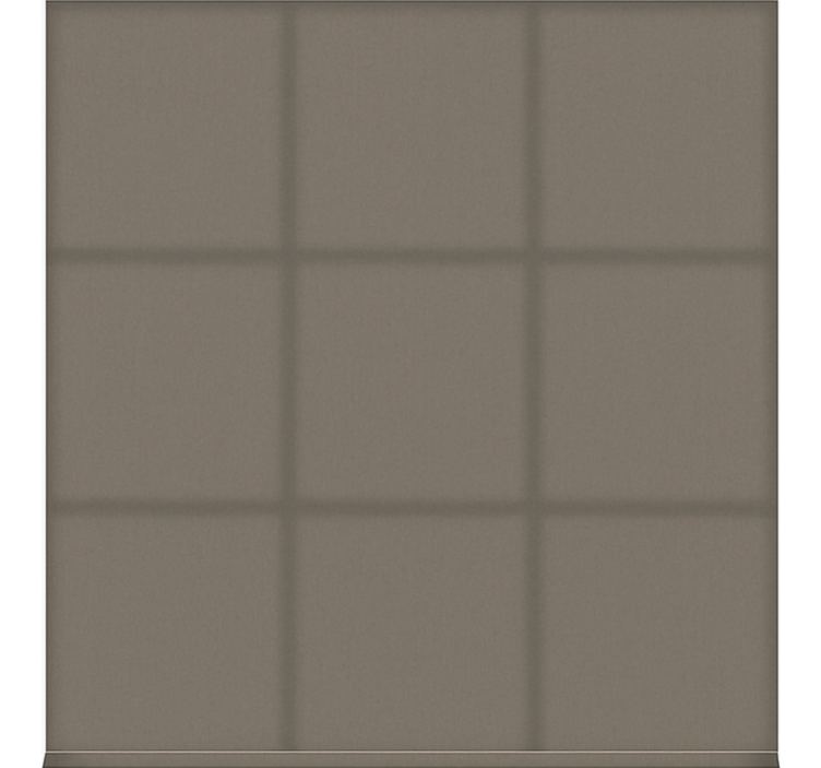 Rolo zavjese blagovaonica hladno smeđa monoboja - TenStickers