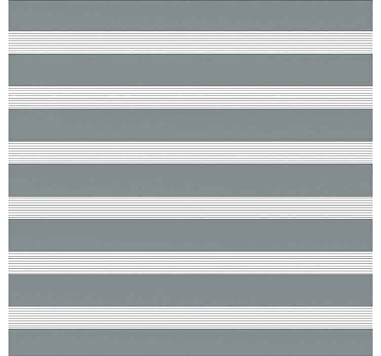 Rolo zavjese blagovaonica sivi prugasti uzorak - TenStickers