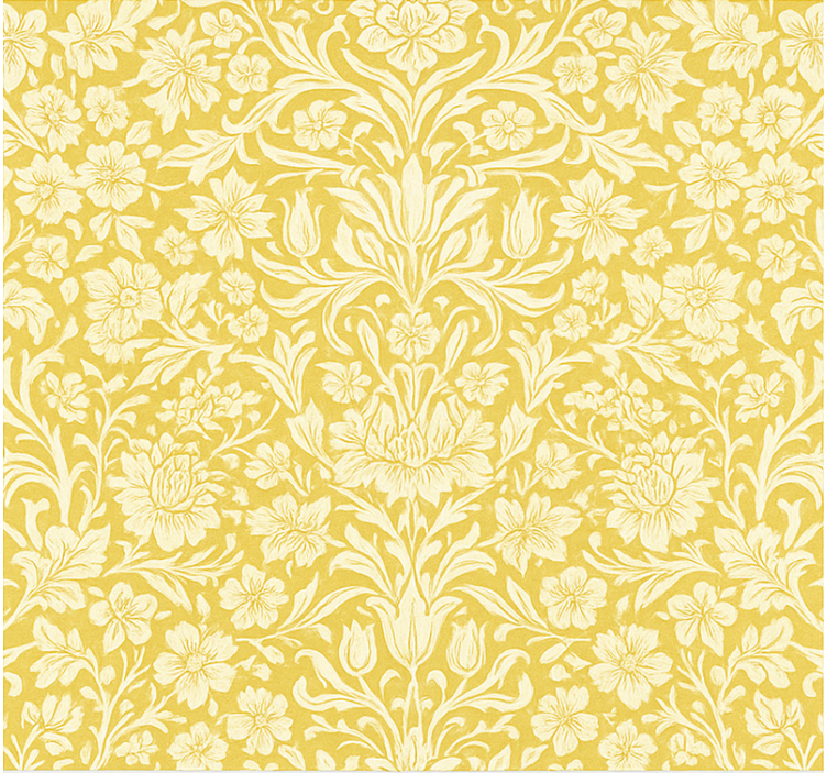 Rolo zavjese blagovaonica žute mandala cvjetove - TenStickers