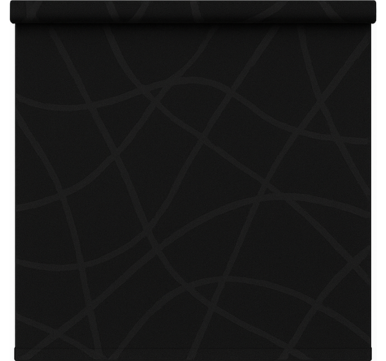 Rolo zavjese ured umirujuća crna - TenStickers