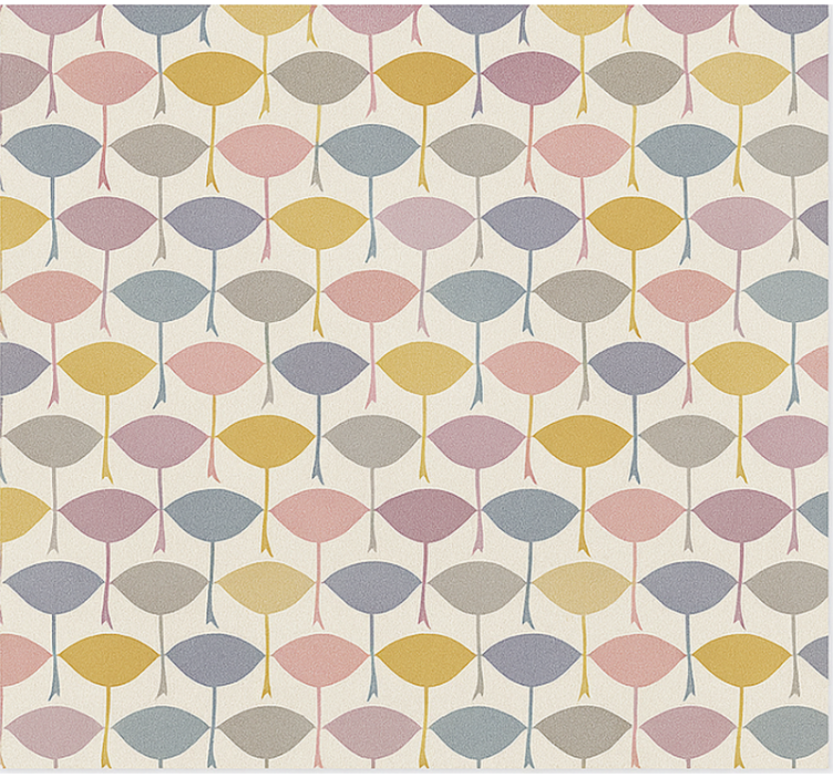 Rolo zavjese nordijski šareni kolibrići - TenStickers