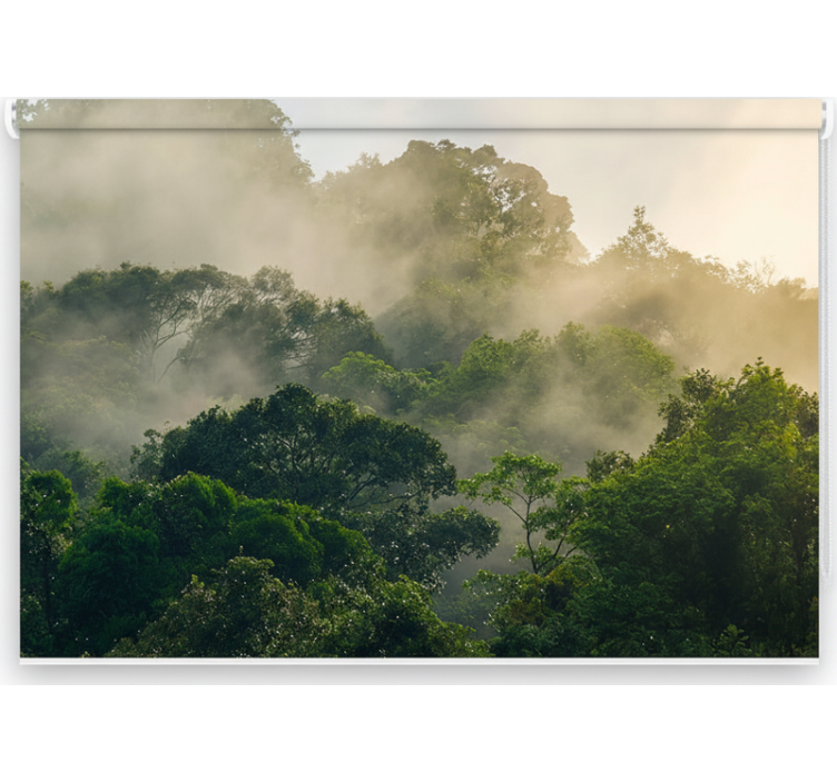 Rolo zavjese drveće luksuzni krošnji džungle - TenStickers