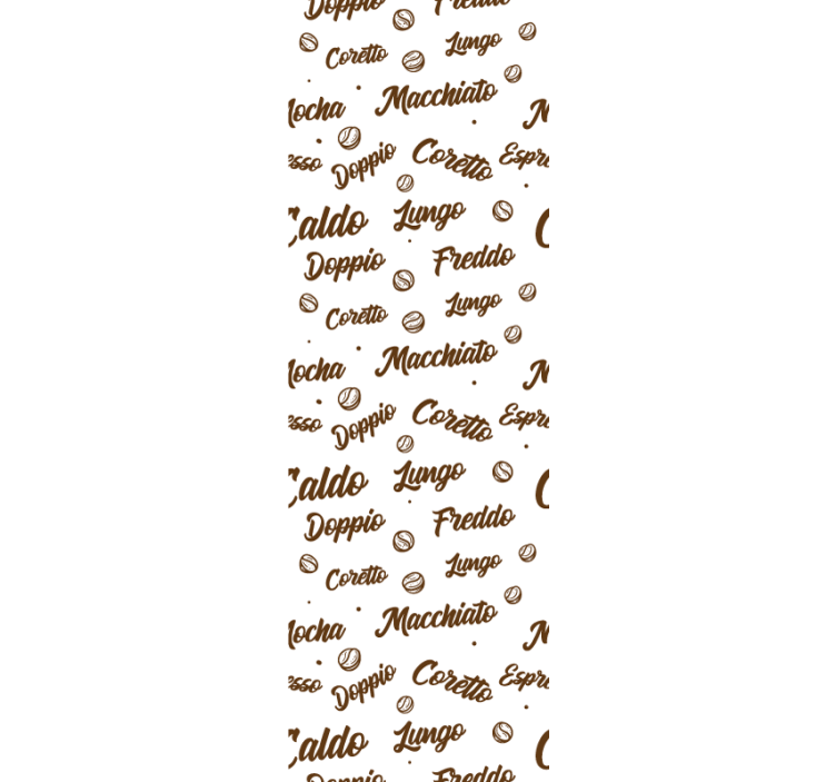 Zavjese za kuhinju svakodnevna doza kave - TenStickers