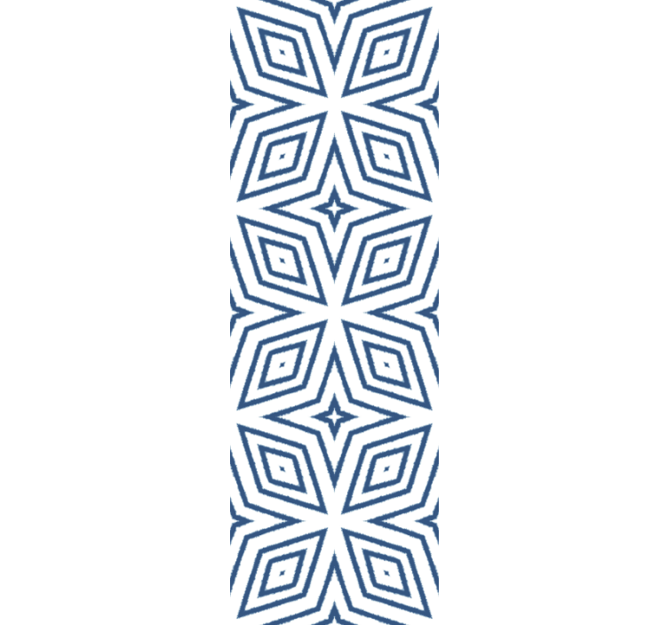 Rolo zavjese blagovaonica od ručno izrađenih jute dijamanata - TenStickers