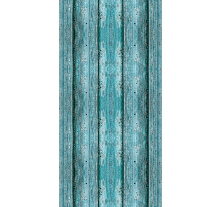 Rolo zavjese blagovaonica s efektom plave drvene teksture - TenStickers