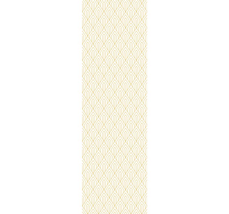 Rolo zavjese blagovaonica s modernim bijelim uzorkom - TenStickers