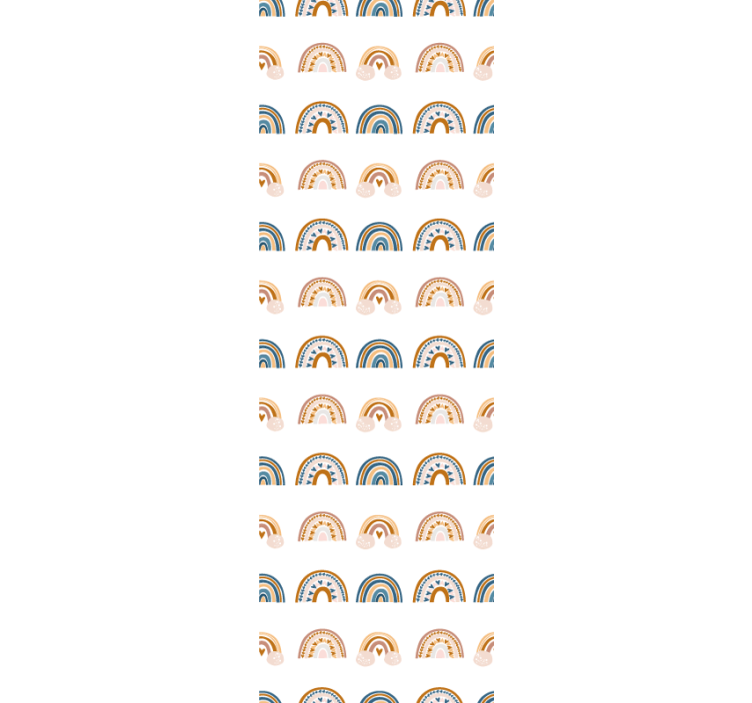 Zavjese za dječju sobu jesenske duge - TenStickers