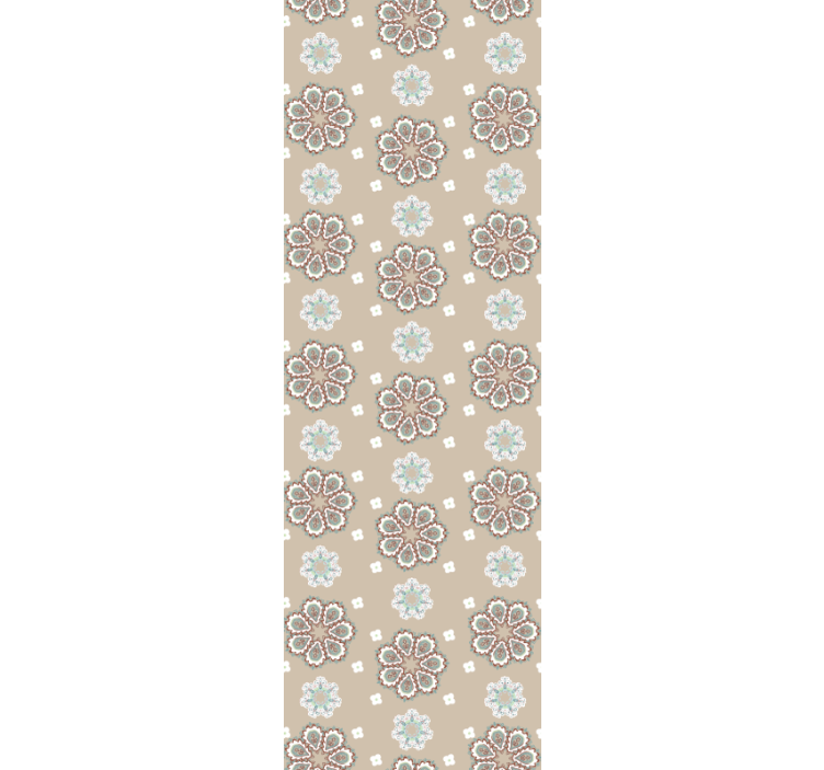 Rolo zavjese ured s elegantnim uzorkom "granny chic" - TenStickers