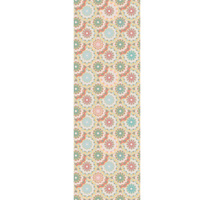 Rolo zavjese ured s tkaninom "granny chic" - TenStickers