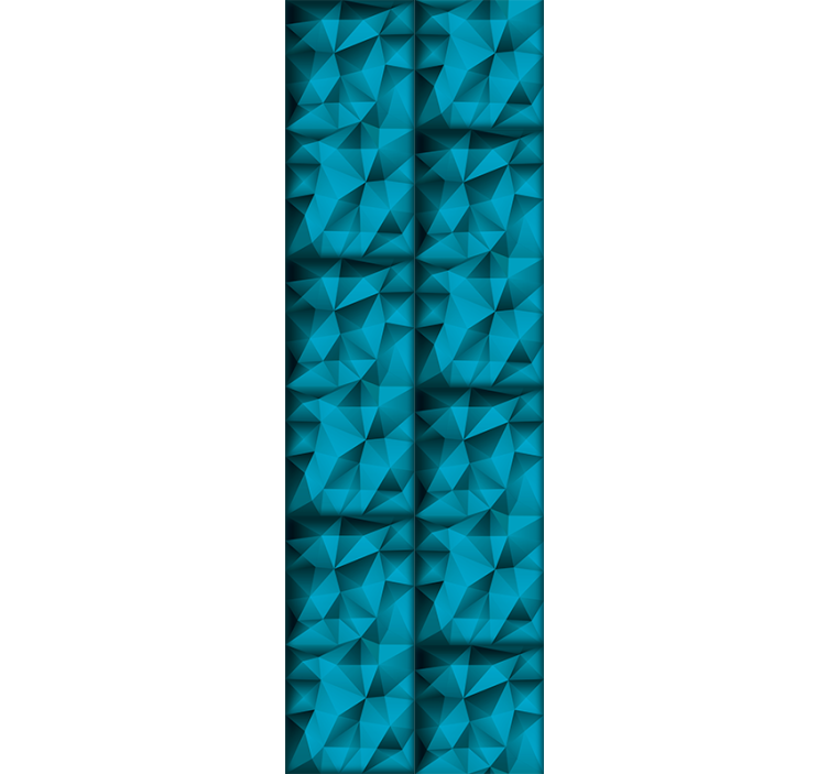 Rolo zavjese ured plavi duboki 3d uzorak - TenStickers