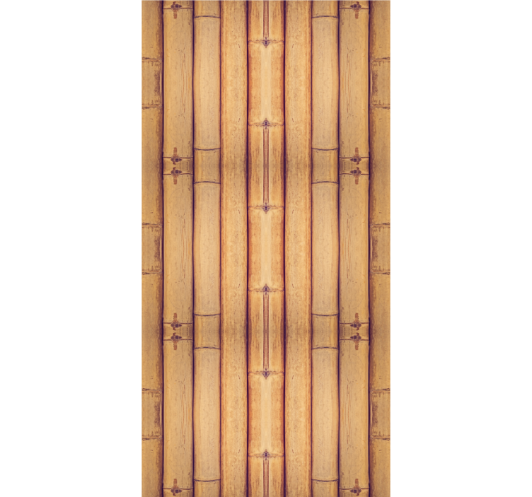 Rolo zavjese ured s efektom bambusove teksture - TenStickers