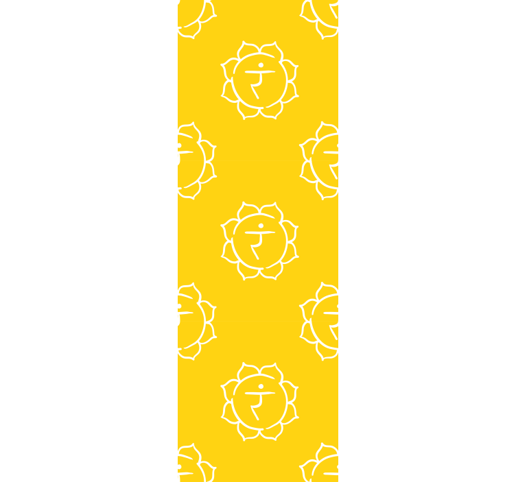 Rolo zavjese ured simbol solar pleksusa - TenStickers