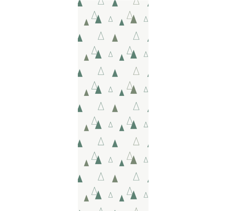 Rolo zavjese ured triangli prirodnih boja - TenStickers