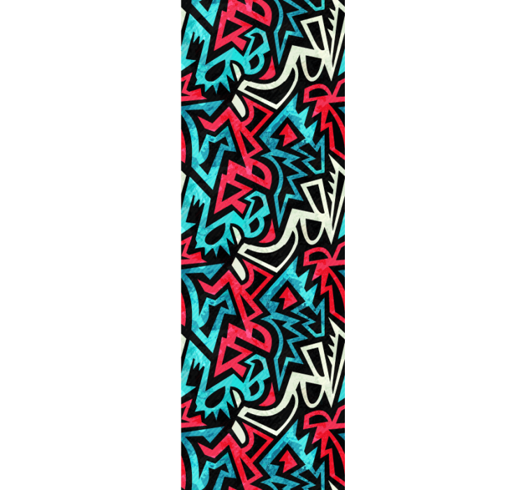 Rolo zavjese tinejdžerski gradski slikani uzorak - TenStickers