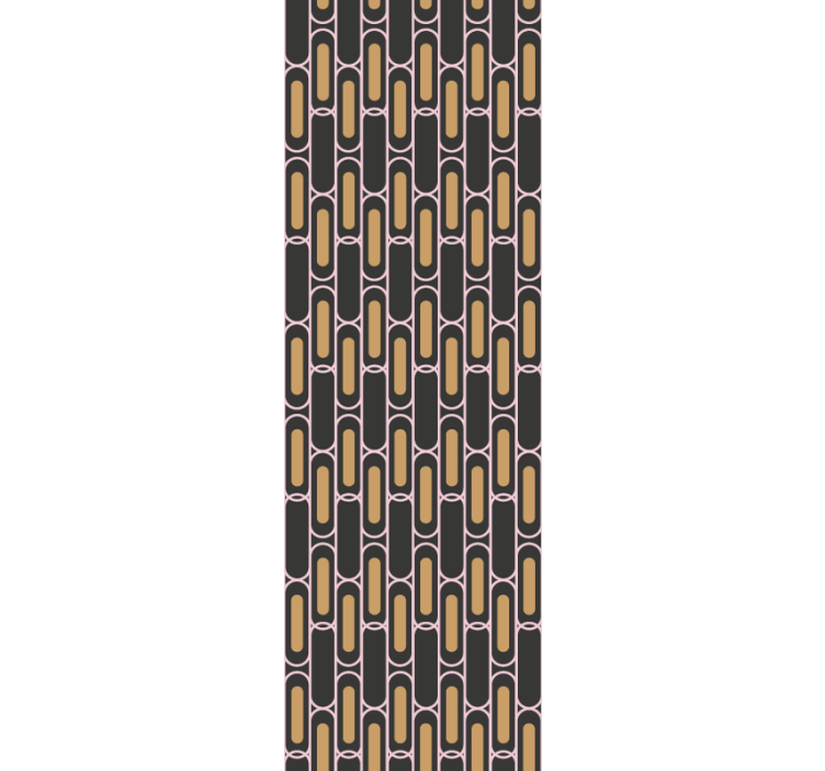 Rolo zavjese moderna geometrijski raspored linija - TenStickers