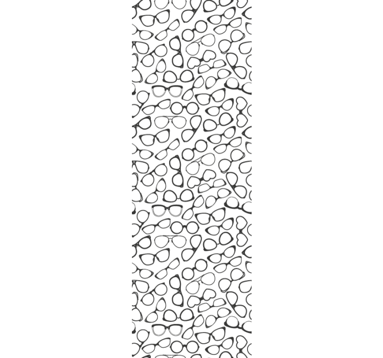 Rolo zavjese moderna i sunčane naočale jednostavnog uzorka - TenStickers