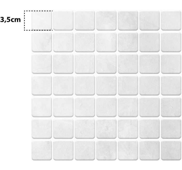 Bijele zavjese gresite malla blanca - TenStickers