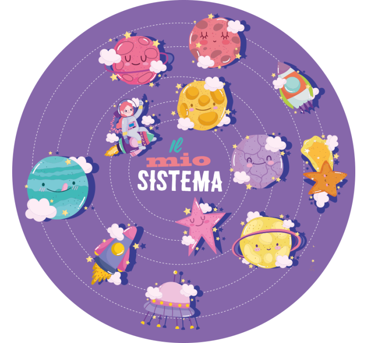 Ljubičaste zavjese moj sustav - TenStickers