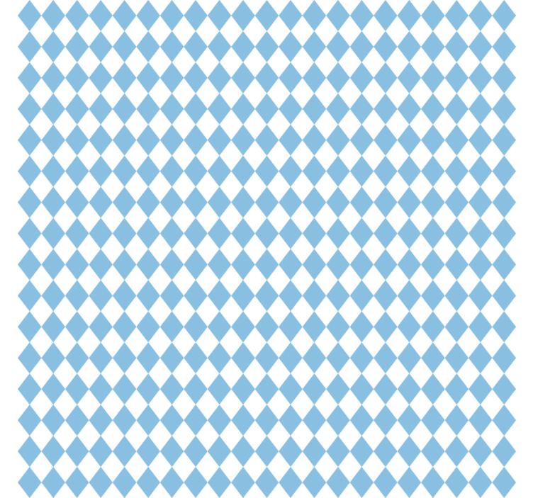 Plave zavjese po mjeri u tradicionalnom stilu - TenStickers