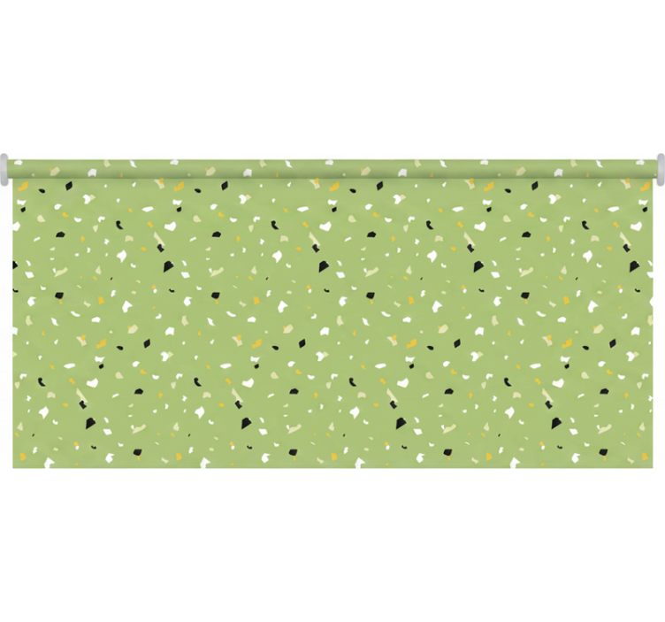 Zelene zavjese terrazzo zelene boje - TenStickers