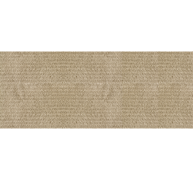 Bež zavjese od jednobojnog bež platna - TenStickers
