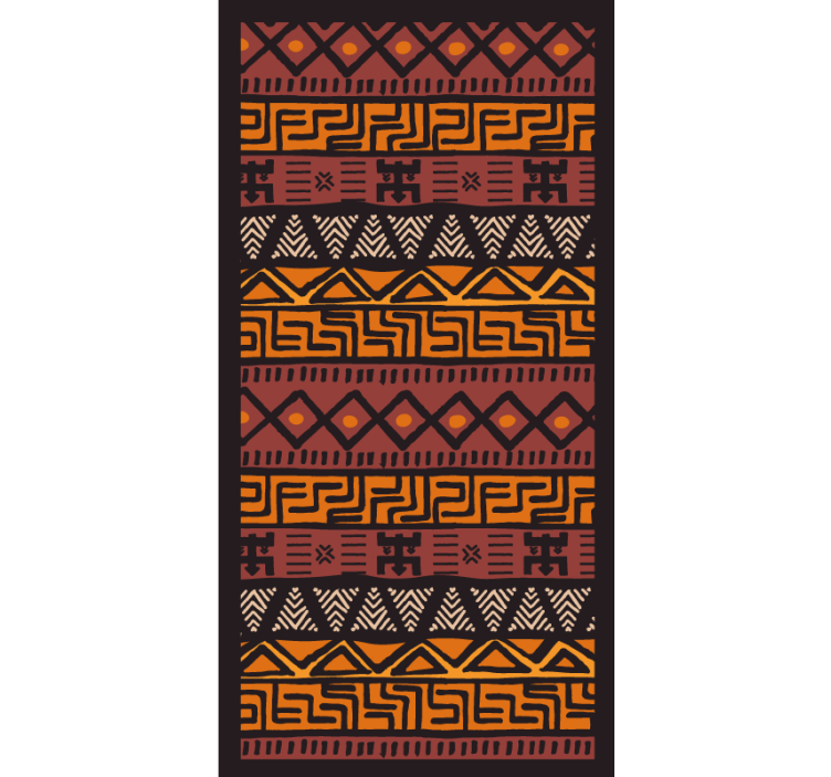 Zavjese za spavaću sobu u afričkom stilu - TenStickers