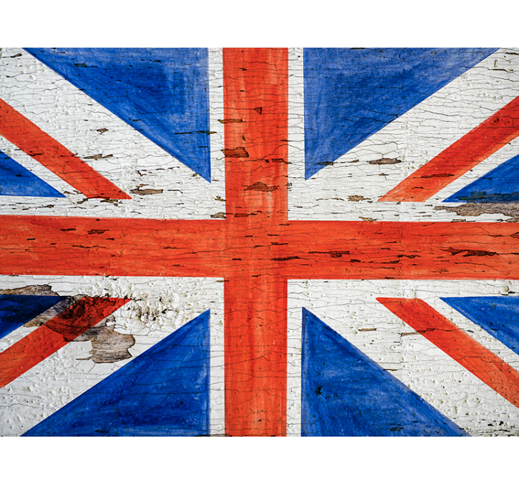 Zavjese za spavaću sobu u urbanom stilu britanske zastave - TenStickers
