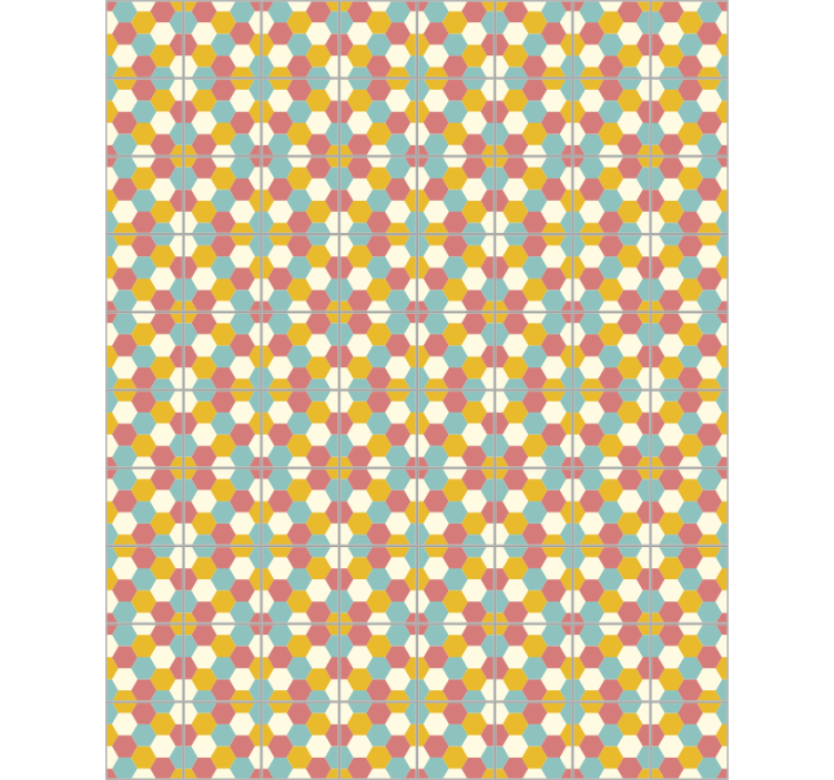 Zavjese za spavaću sobu s geometrijskim uzorkom - TenStickers