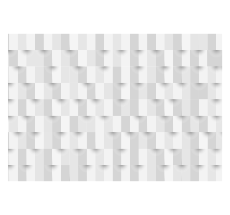 Bijele zavjese geometrijska zagonetka - TenStickers