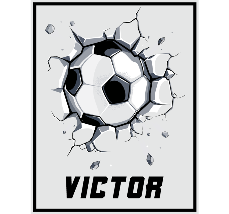 Lomljenje lopte prilagođene tiskane sjenila prozora - TenStickers