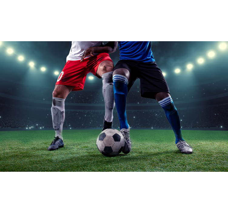 Lopta u stadionu nogomet Rolo zavjese - TenStickers