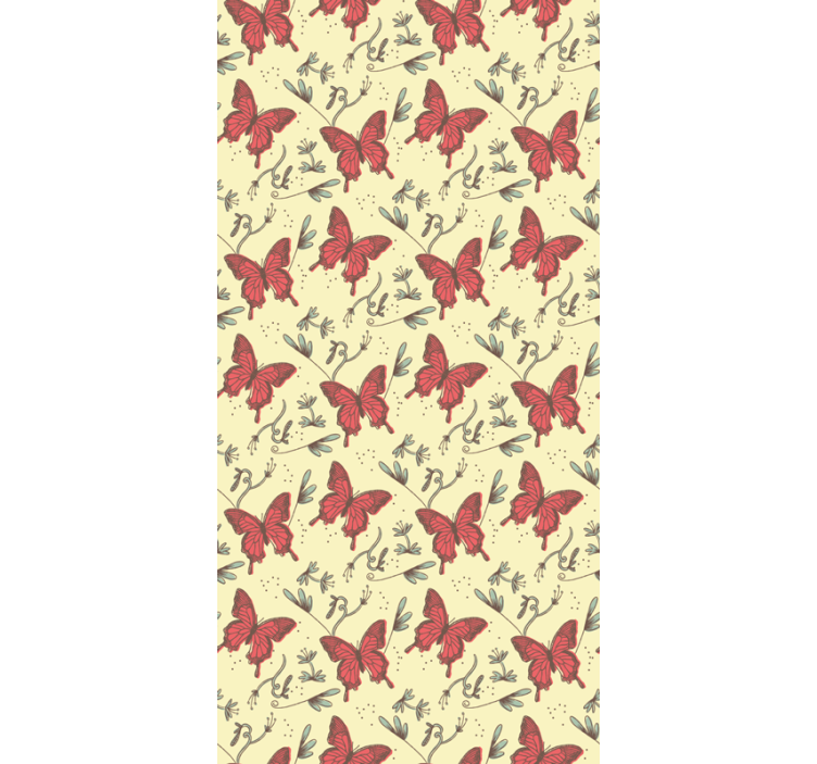 Rolo zavjese leptir vrtni stil - TenStickers